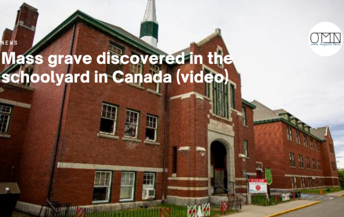 Mass grave discovered in the schoolyard in Canada (video)