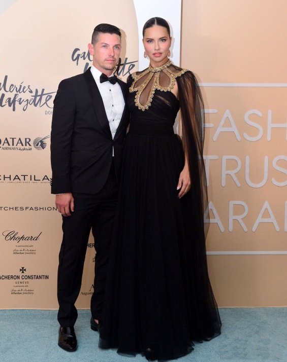 Adriana Lima as the queen of fashion at the Qatar Fashion Awards 2021