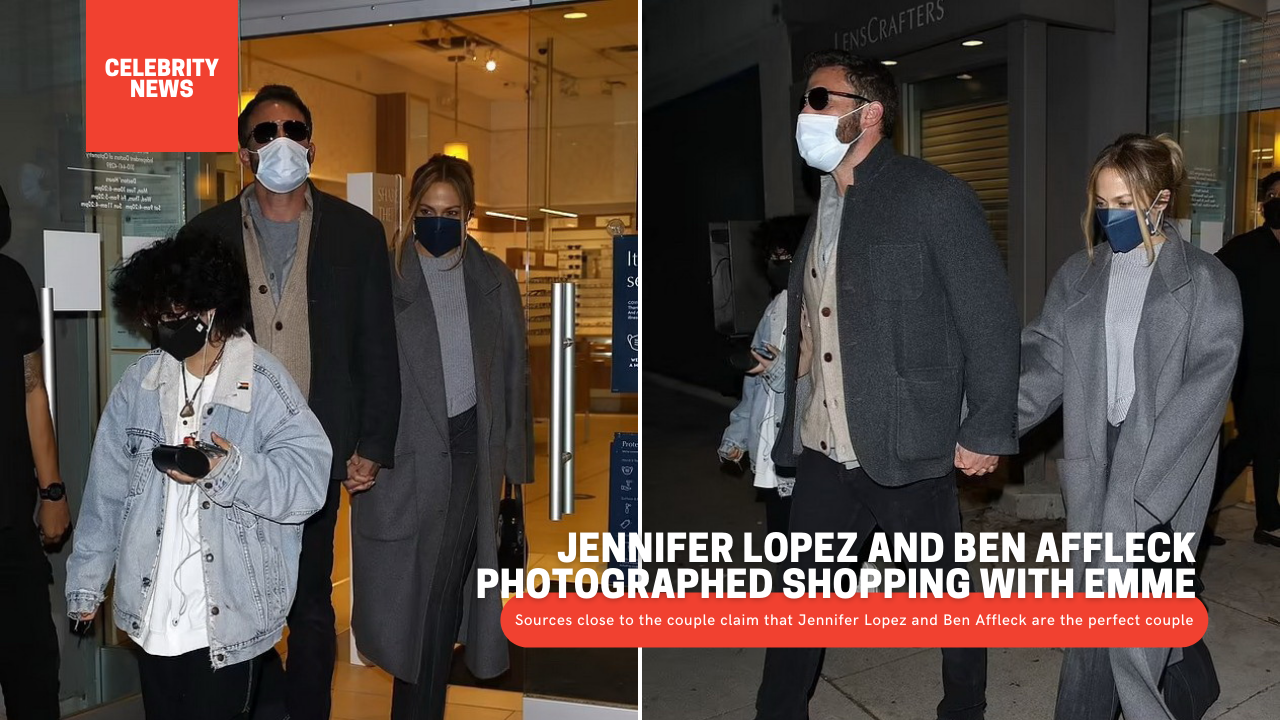 Jennifer Lopez and Ben Affleck photographed shopping with Emme