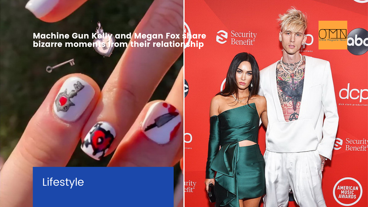 Machine Gun Kelly and Megan Fox share bizarre moments from their relationship