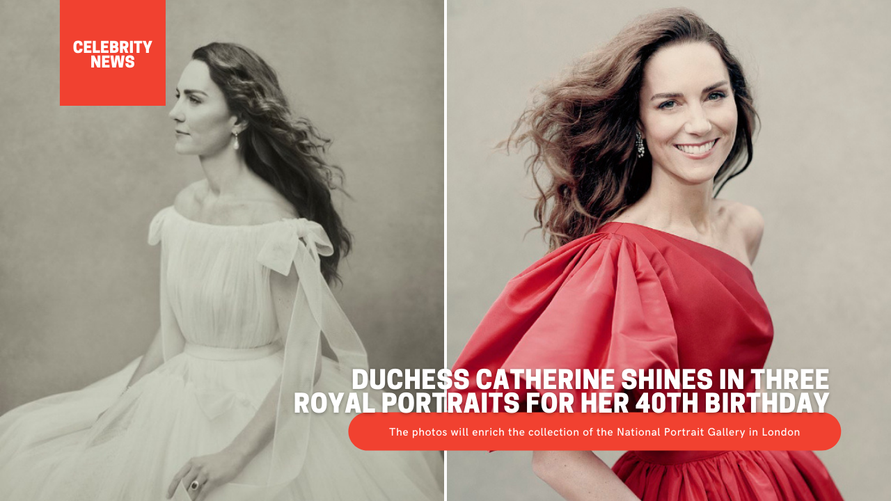 Duchess Catherine shines in three Royal portraits for her 40th birthday