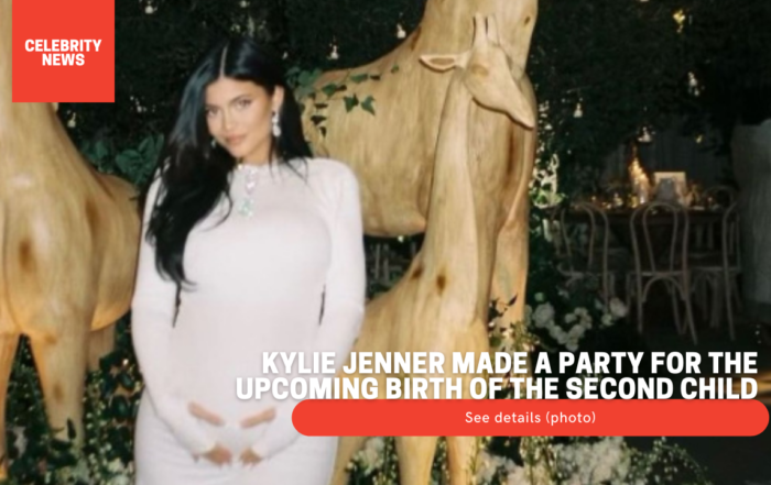 Kylie Jenner made a party for the upcoming birth of the second child - See details (photo)