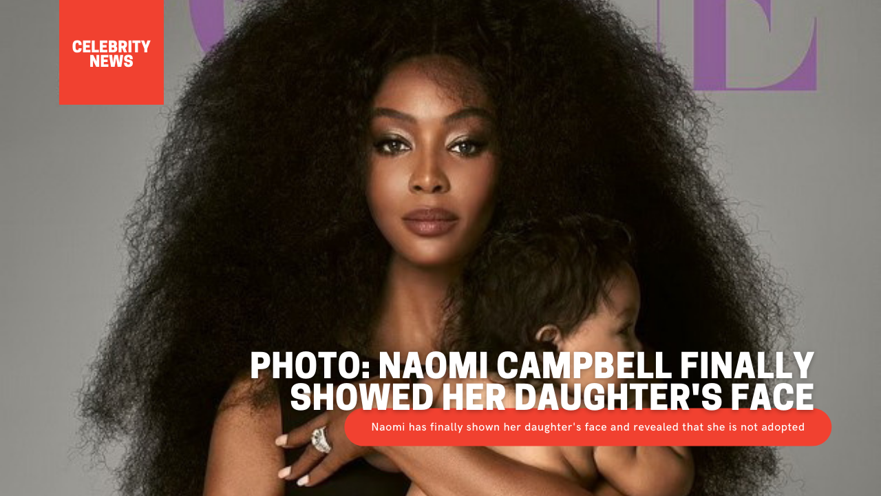 PHOTO: Naomi Campbell finally showed her daughter's face