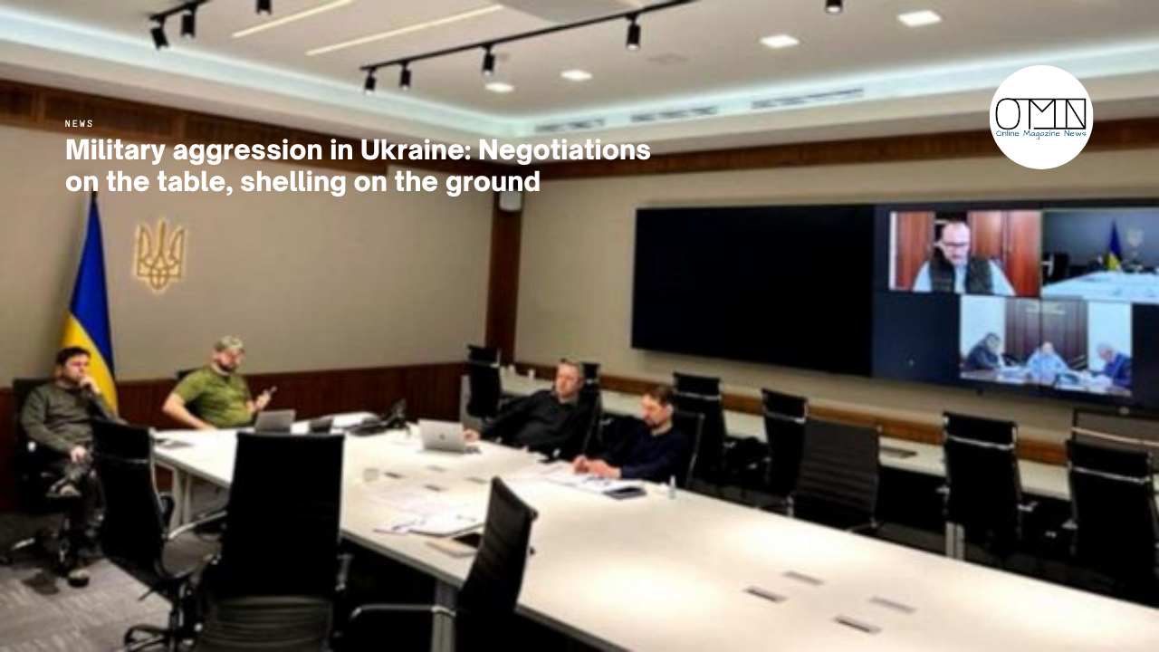 Military aggression in Ukraine: Negotiations on the table, shelling on the ground