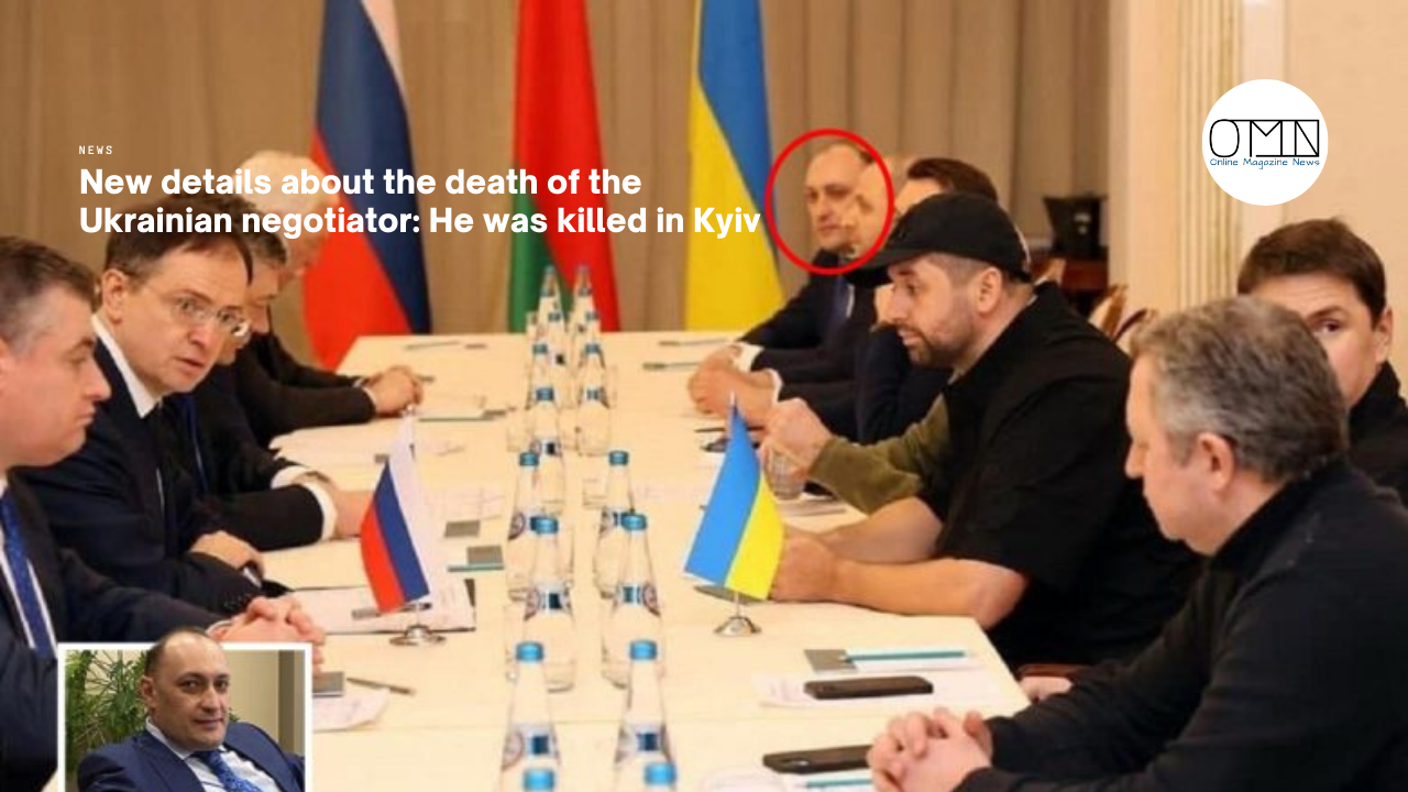 New details about the death of the Ukrainian negotiator: He was killed in Kyiv