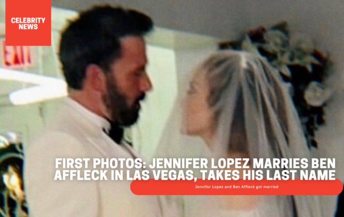 First photos: Jennifer Lopez marries Ben Affleck in Las Vegas, takes his last name