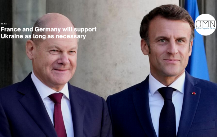 France and Germany will support Ukraine as long as necessary