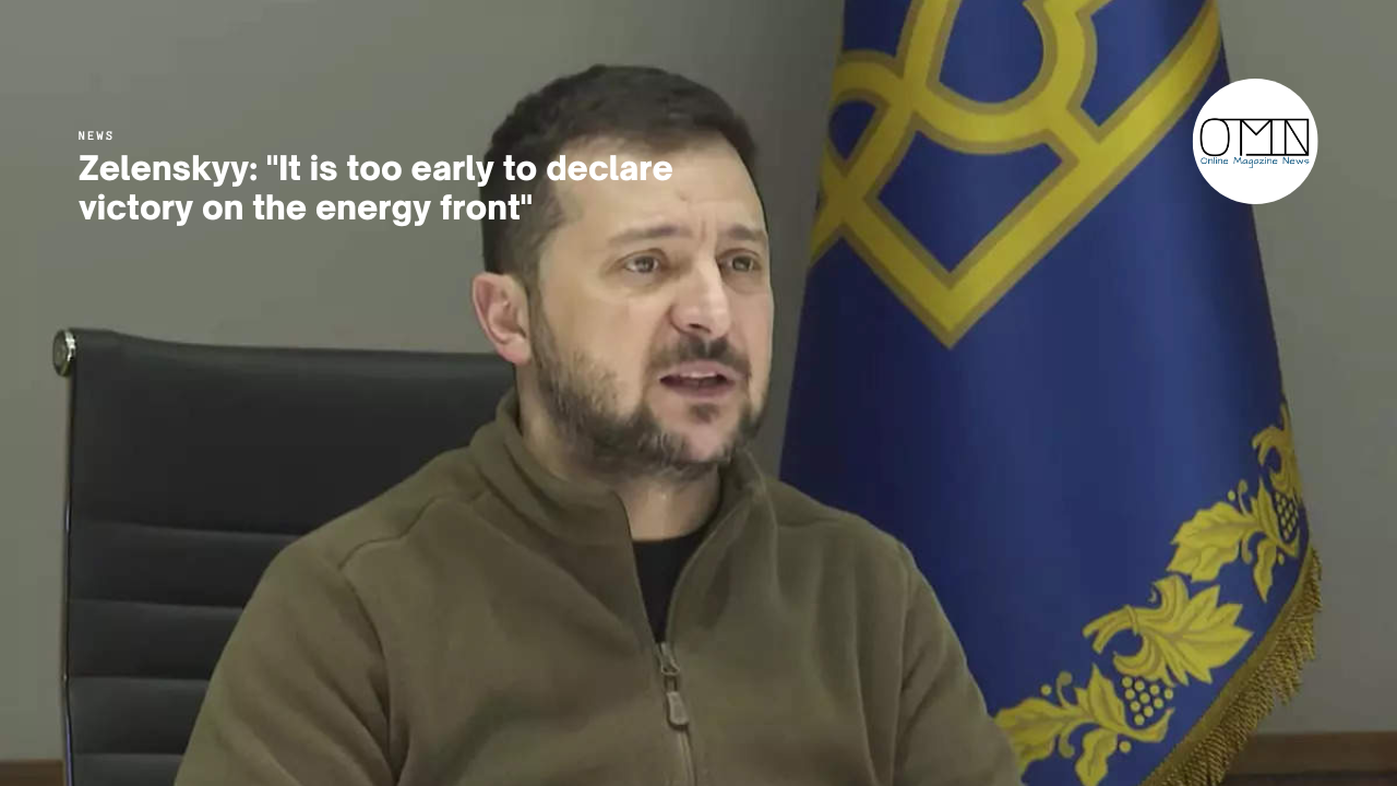 Zelenskyy: "It is too early to declare victory on the energy front"