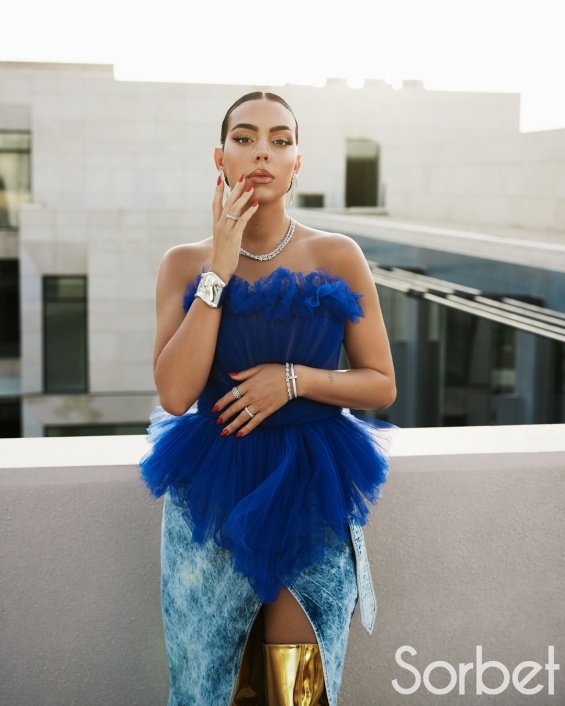 Georgina Rodriguez Attractive In A Photoshoot For Sorbet Georgina Rodriguez Attractive In A Photoshoot For Sorbet