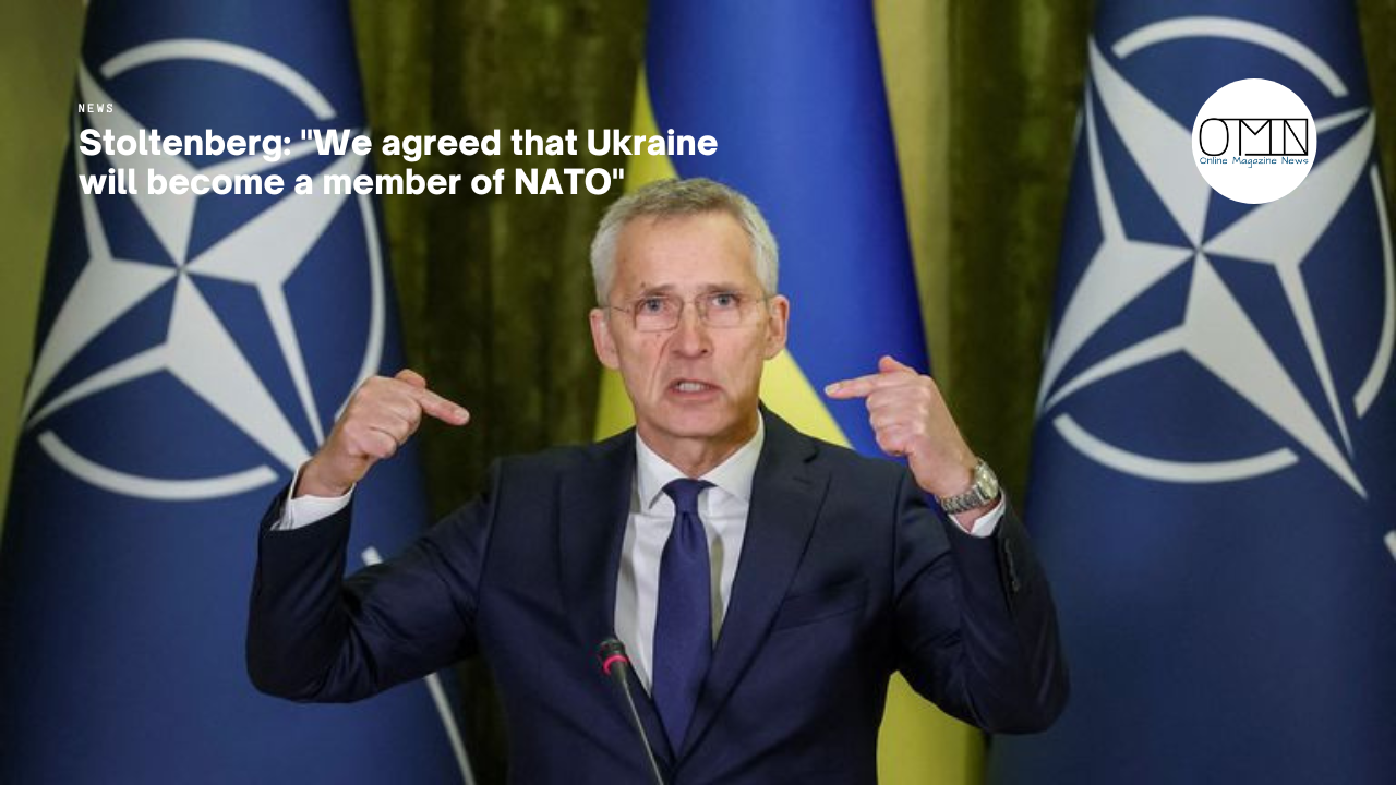 Stoltenberg: "We agreed that Ukraine will become a member of NATO"