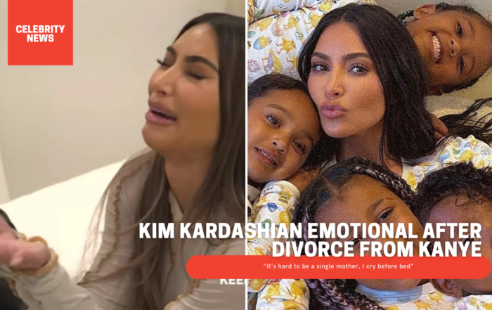 Kim Kardashian emotional after divorce from Kanye: "It's hard to be a single mother, I cry before bed"