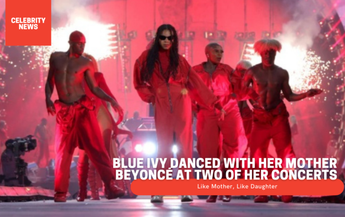 Blue Ivy danced with her mother Beyoncé at two of her concerts (Like Mother, Like Daughter)