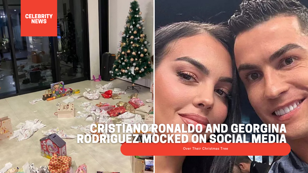 Cristiano Ronaldo And Georgina Rodriguez Mocked On Social Media Over Their Christmas Tree