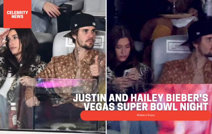 Justin And Hailey Bieber's Vegas Super Bowl Night