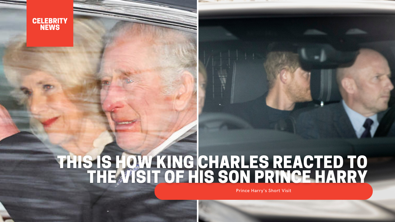 This Is How King Charles REACTED To The Visit Of His Son Prince Harry