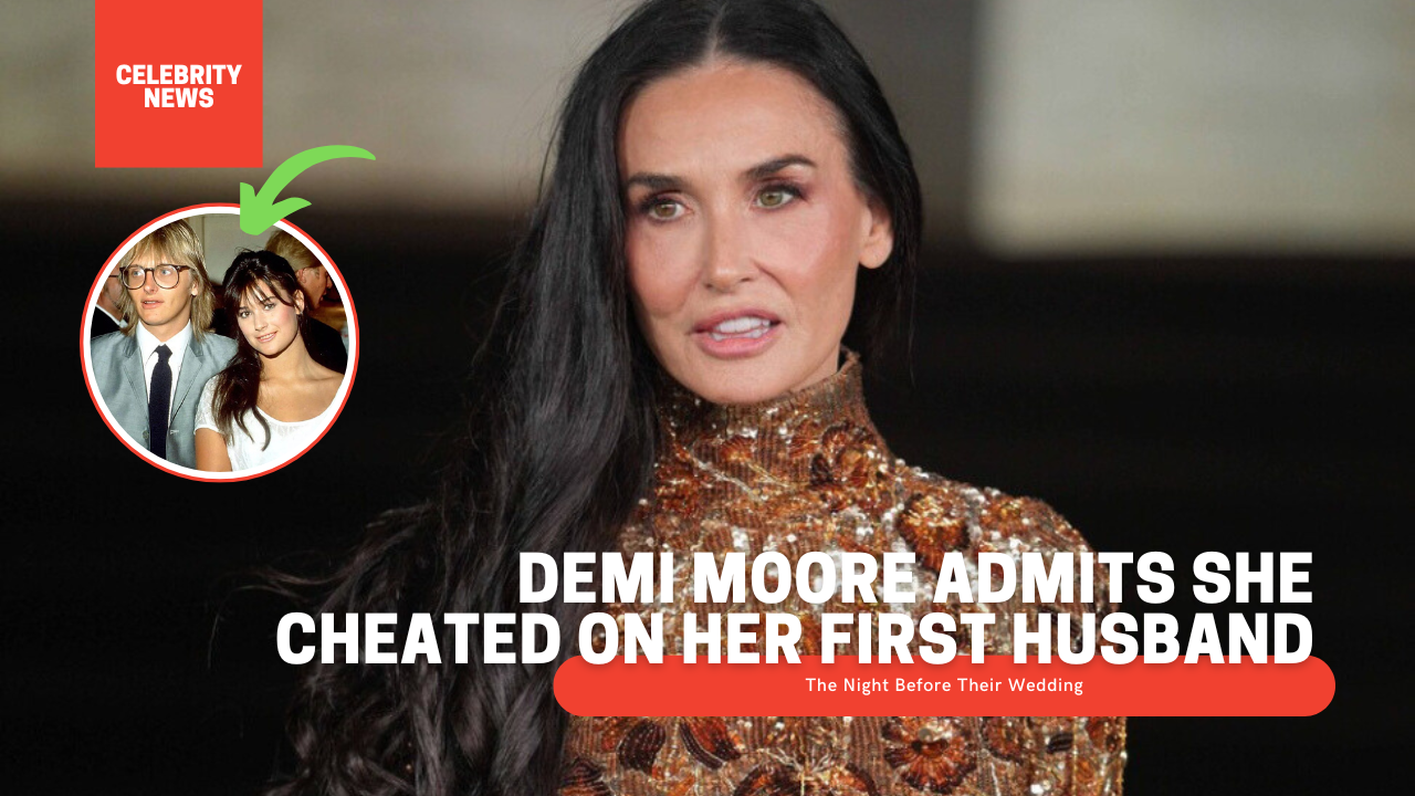 Demi Moore Admits She Cheated on Her First Husband the Night Before Their Wedding
