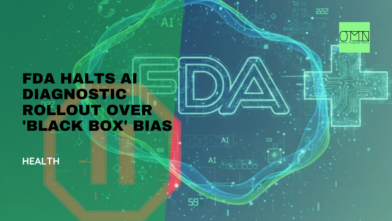 FDA Halts AI Diagnostic Rollout Over 'Black Box' Bias