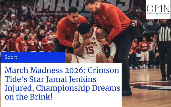 March Madness 2026 Crimson Tide's Star Jamal Jenkins Injured, Championship Dreams on the Brink!