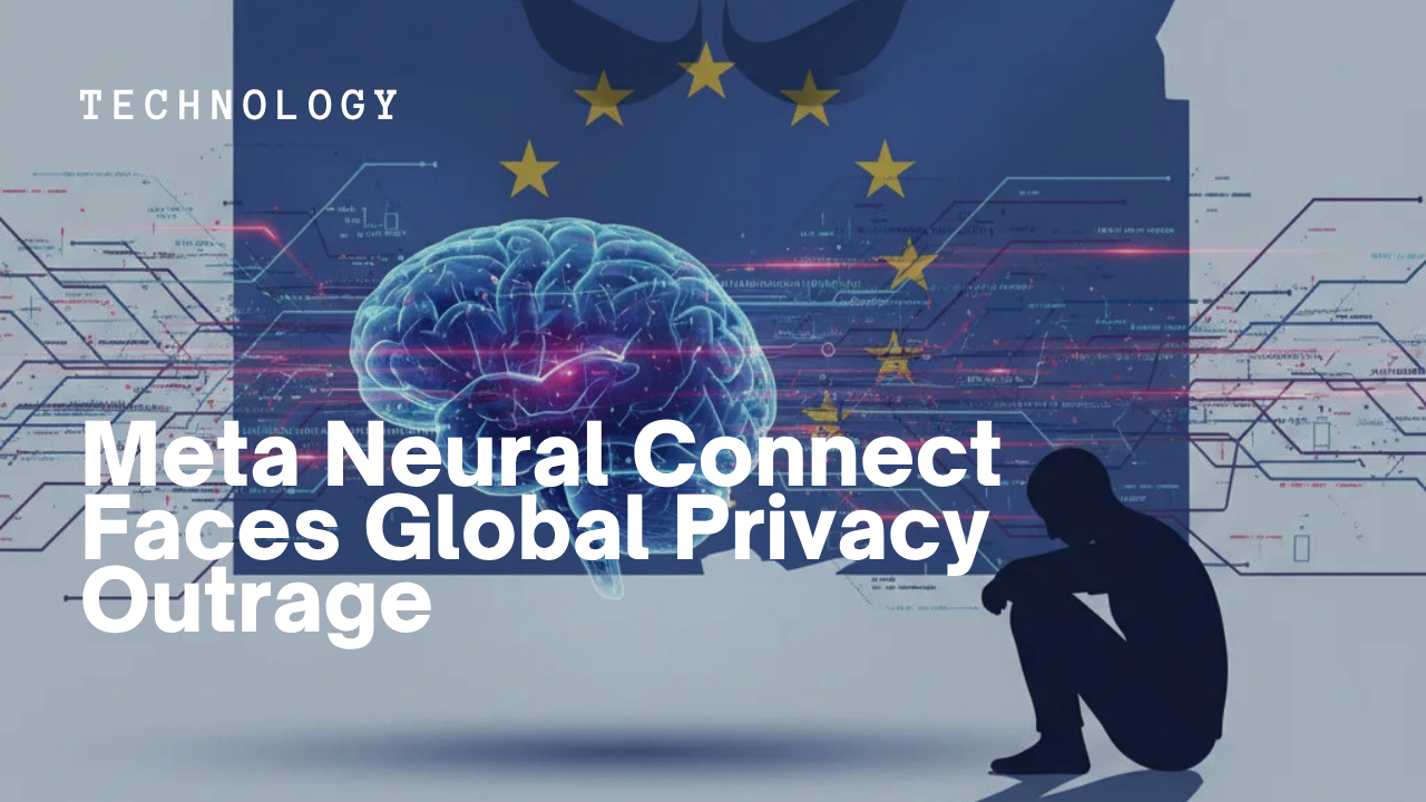 Meta Neural Connect Faces Global Privacy Outrage