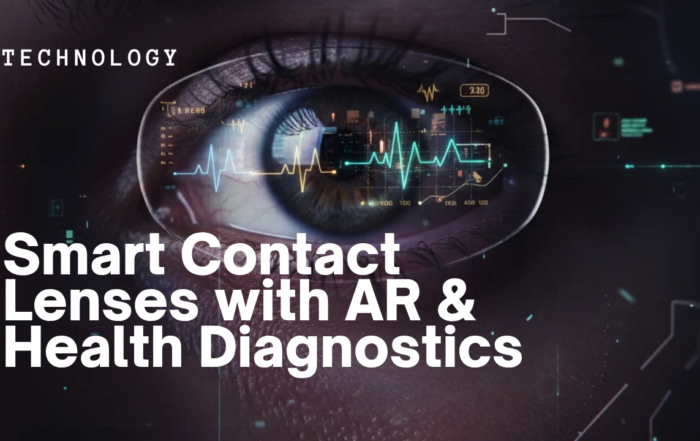 Smart Contact Lenses with AR & Health Diagnostics