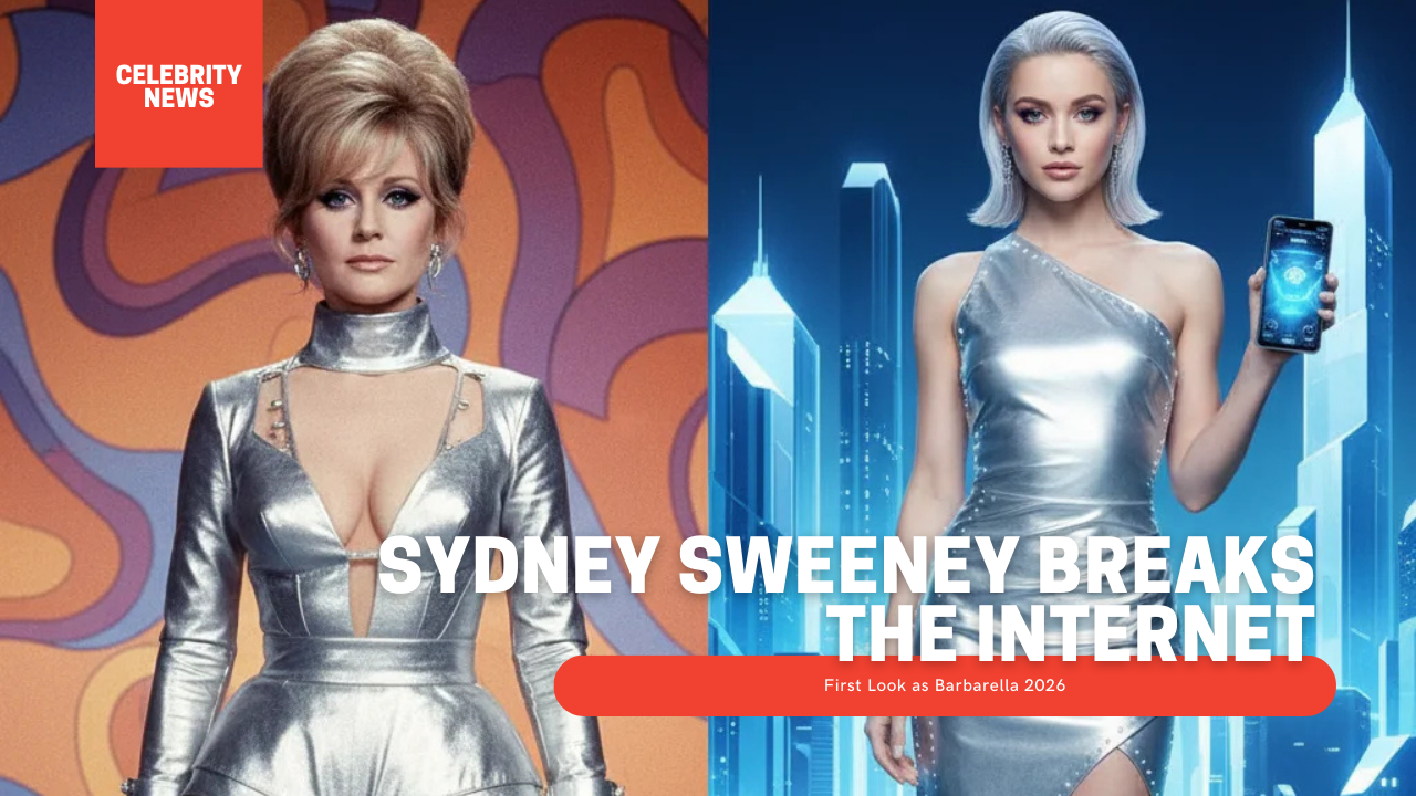 Sydney Sweeney Breaks the Internet First Look as Barbarella 2026