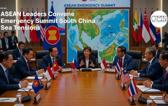ASEAN Leaders Convene Emergency Summit South China Sea Tensions