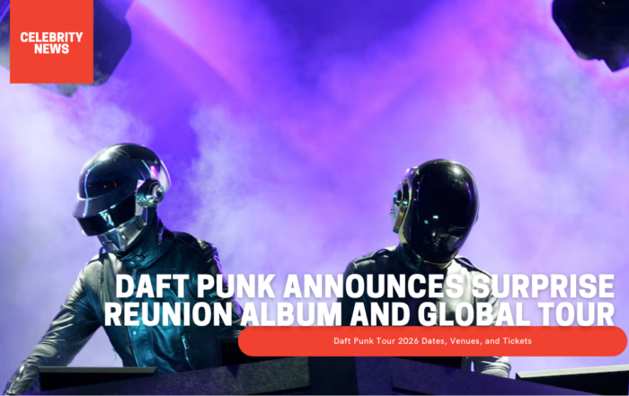 Daft Punk Announces Surprise Reunion Album and Global Tour