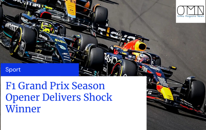 F1 Grand Prix Season Opener Delivers Shock Winner