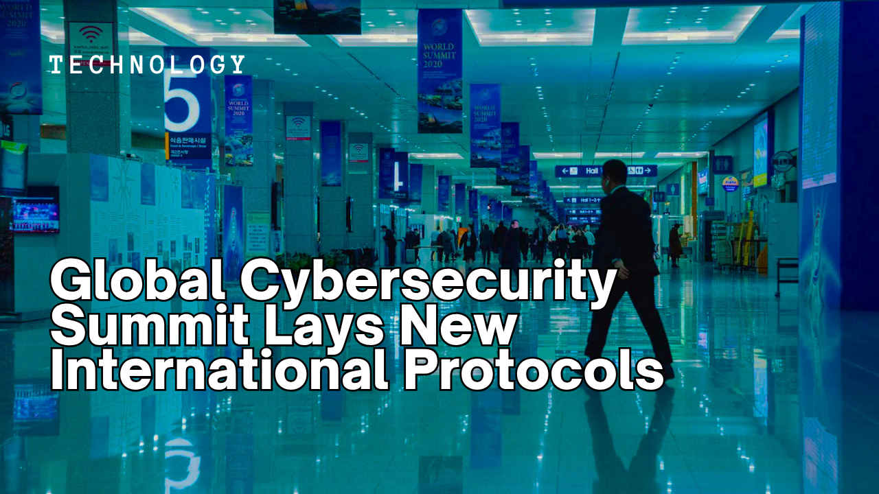 Global Cybersecurity Summit Lays New International Protocols