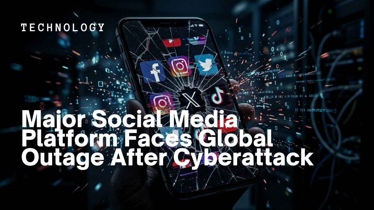 Major Social Media Platform Faces Global Outage After Cyberattack