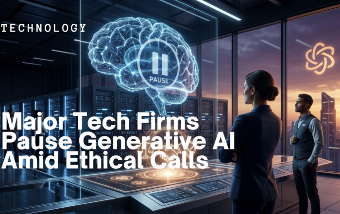 Major Tech Firms Pause Generative AI Amid Ethical Calls