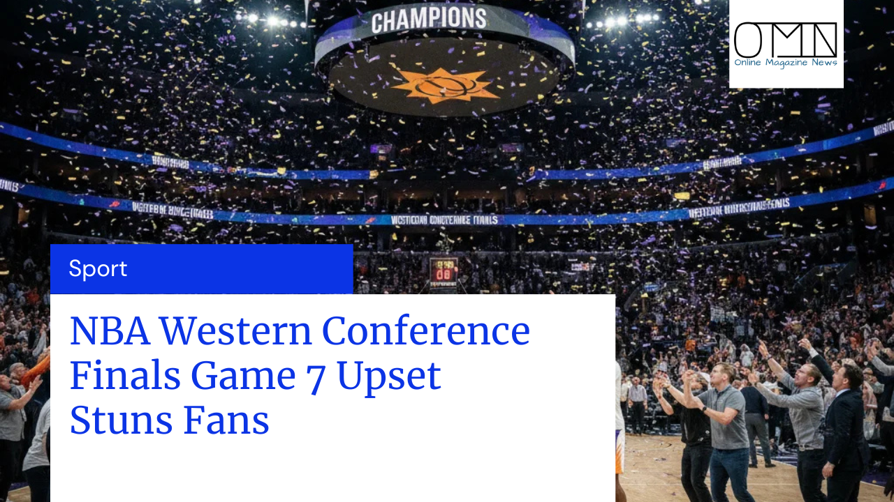 NBA Western Conference Finals Game 7 Upset Stuns Fans