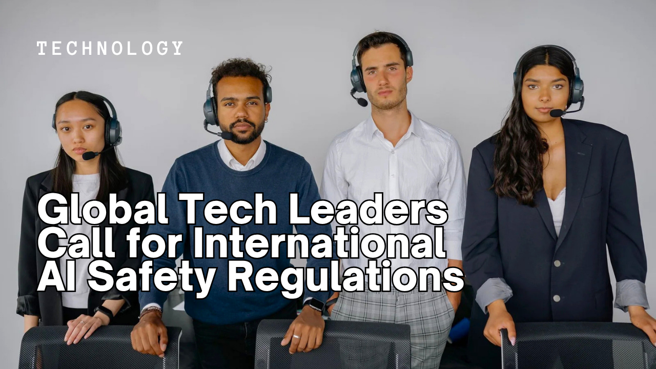 Global Tech Leaders Call for International AI Safety Regulations