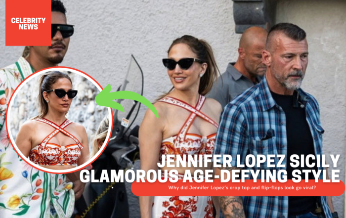 Why did Jennifer Lopez’s crop top and flip-flops look go viral?