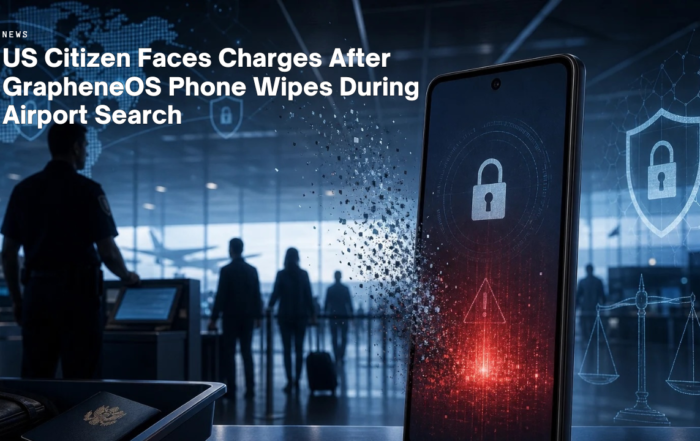 US Citizen Faces Charges After GrapheneOS Phone Wipes During Airport Search