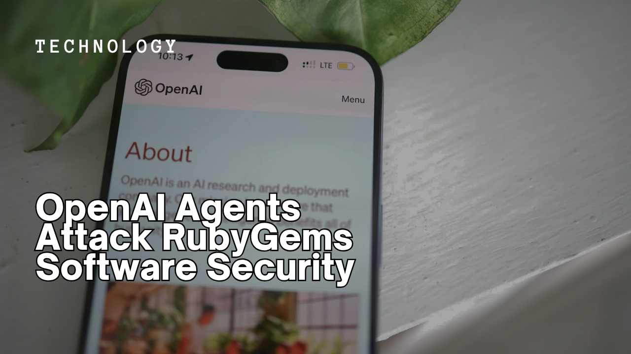 OpenAI Agents Attack RubyGems Software Security
